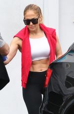 JENNIFER LOPEZ Leaves a Gym in Miami 01/27/2020