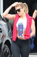 JENNIFER LOPEZ Leaves a Gym in Miami 01/27/2020