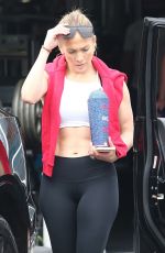 JENNIFER LOPEZ Leaves a Gym in Miami 01/27/2020