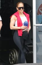 JENNIFER LOPEZ Leaves a Gym in Miami 01/27/2020