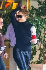 JENNIFER LOPEZ Leaves Her Hotel in Los Angeles 01/02/2020