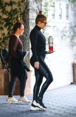 JENNIFER LOPEZ Leaves Her Hotel in Los Angeles 01/02/2020