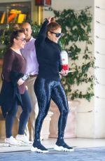 JENNIFER LOPEZ Leaves Her Hotel in Los Angeles 01/02/2020
