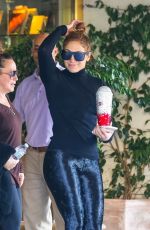 JENNIFER LOPEZ Leaves Her Hotel in Los Angeles 01/02/2020