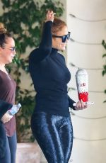 JENNIFER LOPEZ Leaves Her Hotel in Los Angeles 01/02/2020