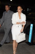 JENNIFER LOPEZ Out for Dinner in South Beach 01/24/2020