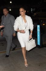 JENNIFER LOPEZ Out for Dinner in South Beach 01/24/2020