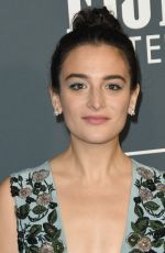 JENNY SLATE at 25th Annual Critics Choice Awards in Santa Monica 01/12/2020