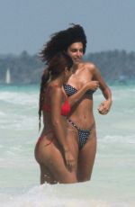 JESSICA AIDI in Bikini at a Beach in Tulum 01/29/2020