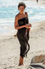 JESSICA AIDI in Bikini on the Beach in Tulum 01/28/2020