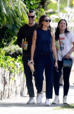 JESSICA ALBA on the Set of L.A