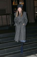 JESSICA BIEL Leaves Generation Women: A Fresh Start Literary Salon at Joe