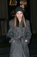JESSICA BIEL Leaves Generation Women: A Fresh Start Literary Salon at Joe