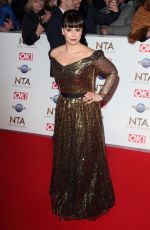 JESSICA FOX at National Television Awards 2020 in London 01/28/2020