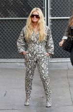 JESSICA SIMPSON Arrives at Jimmy Kimmel Live 01/29/2020