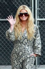 JESSICA SIMPSON Arrives at Jimmy Kimmel Live 01/29/2020