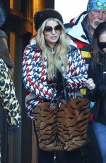 JESSICA SIMPSON Out Shopping in Aspen 12/31/2019