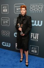 JESSIE BUCKLEY at 25th Annual Critics Choice Awards in Santa Monica 01/12/2020