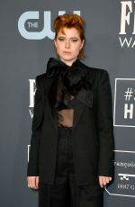 JESSIE BUCKLEY at 25th Annual Critics Choice Awards in Santa Monica 01/12/2020