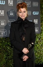 JESSIE BUCKLEY at 25th Annual Critics Choice Awards in Santa Monica 01/12/2020