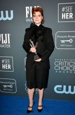 JESSIE BUCKLEY at 25th Annual Critics Choice Awards in Santa Monica 01/12/2020