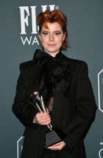 JESSIE BUCKLEY at 25th Annual Critics Choice Awards in Santa Monica 01/12/2020