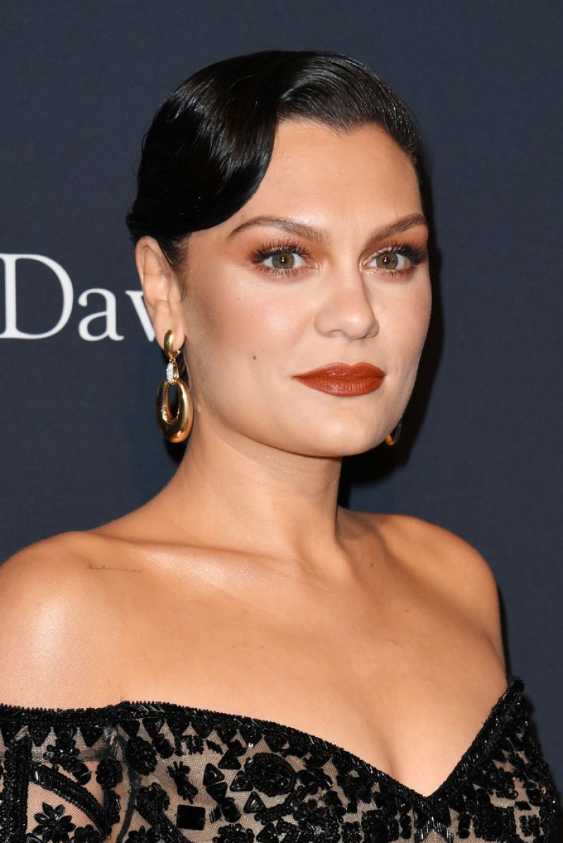 JESSIE J at Recording Academy and Clive Davis Pre-Grammy Gala in ...