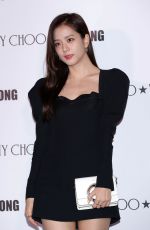 JISOO from Blackpink at Jimmy Choo x YK Jeong Capsule Collection Launc in Seoul 01/09/2020