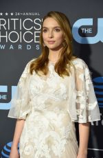 JODIE COMER at 25th Annual Critics Choice Awards in Santa Monica 01/12/2020