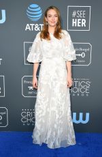 JODIE COMER at 25th Annual Critics Choice Awards in Santa Monica 01/12/2020