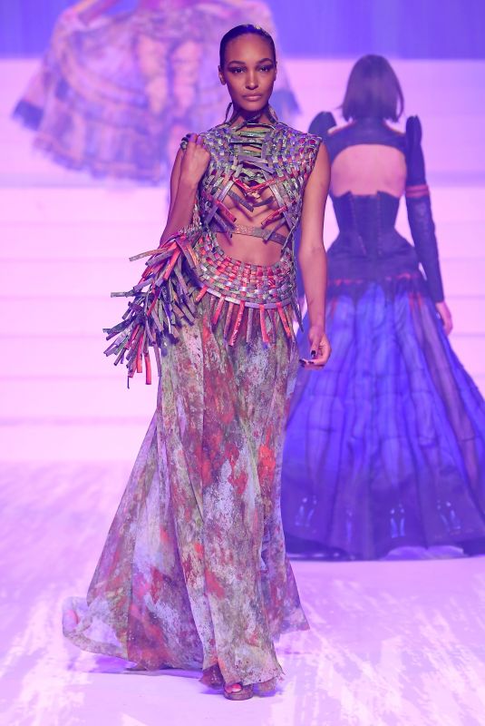 JOURDAN DUNN at Jean-Paul Gaultier Haute Couture Show in Paris 01/22/2020