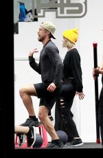 JULIANNE HOUGH at a Gym in Los Angeles 01/13/2020