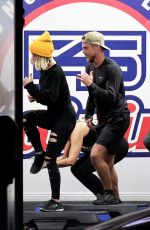 JULIANNE HOUGH at a Gym in Los Angeles 01/13/2020