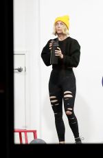 JULIANNE HOUGH at a Gym in Los Angeles 01/13/2020