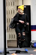 JULIANNE HOUGH at a Gym in Los Angeles 01/13/2020