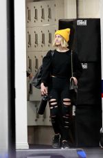 JULIANNE HOUGH at a Gym in Los Angeles 01/13/2020