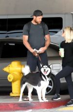 JULIANNE HOUGH at Los Angeles International Airport 01/08/2020