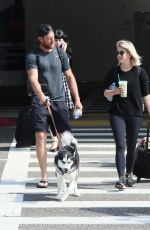JULIANNE HOUGH at Los Angeles International Airport 01/08/2020