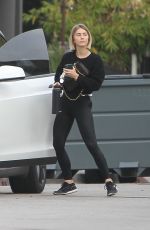 JULIANNE HOUGH Leaves a Gym in West Hollywood 01/08/2020