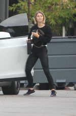JULIANNE HOUGH Leaves a Gym in West Hollywood 01/08/2020