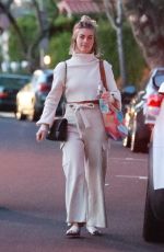 JULIANNE HOUGH Leaves Office with a Friend in Los Angeles 01/28/2020