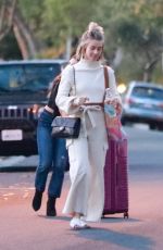 JULIANNE HOUGH Leaves Office with a Friend in Los Angeles 01/28/2020