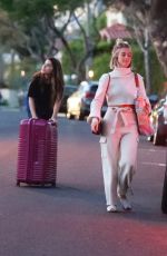 JULIANNE HOUGH Leaves Office with a Friend in Los Angeles 01/28/2020