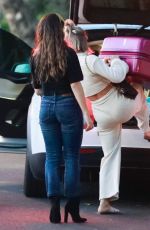 JULIANNE HOUGH Leaves Office with a Friend in Los Angeles 01/28/2020