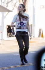 JUSTINE BATEMAN Out and About in Los Angeles 12/27/2019