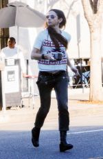 JUSTINE BATEMAN Out and About in Los Angeles 12/27/2019