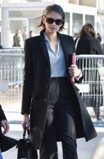 KAIA GERBER Arrives at Chanel Fashion Show at PFW in Paris 01/21/2020