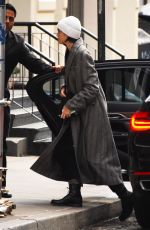 KAIA GERBER Arrives at Her Apartment in New York 01/16/2020