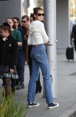 KAIA GERBER at Avra Restaurant in Beverly Hills 01/30/2020