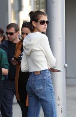 KAIA GERBER at Avra Restaurant in Beverly Hills 01/30/2020